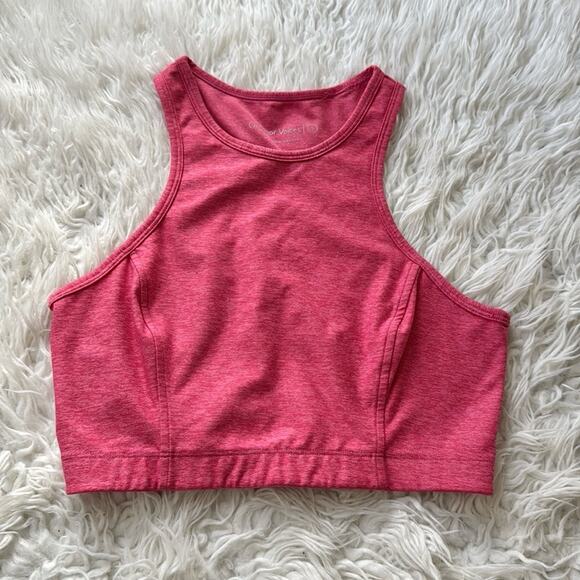 Outdoor Voices Athena Crop Top Size Small Pink - Picture 2 of 4